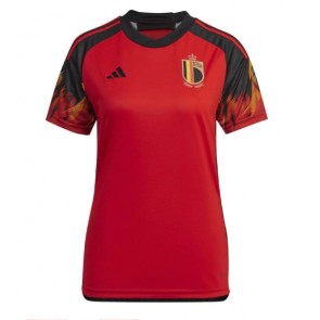 Maillot de foot Belgique Domicile Femmes Monde 2022 Manches Courte